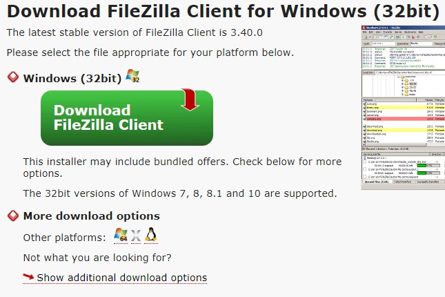 Установка FileZilla часть 2
